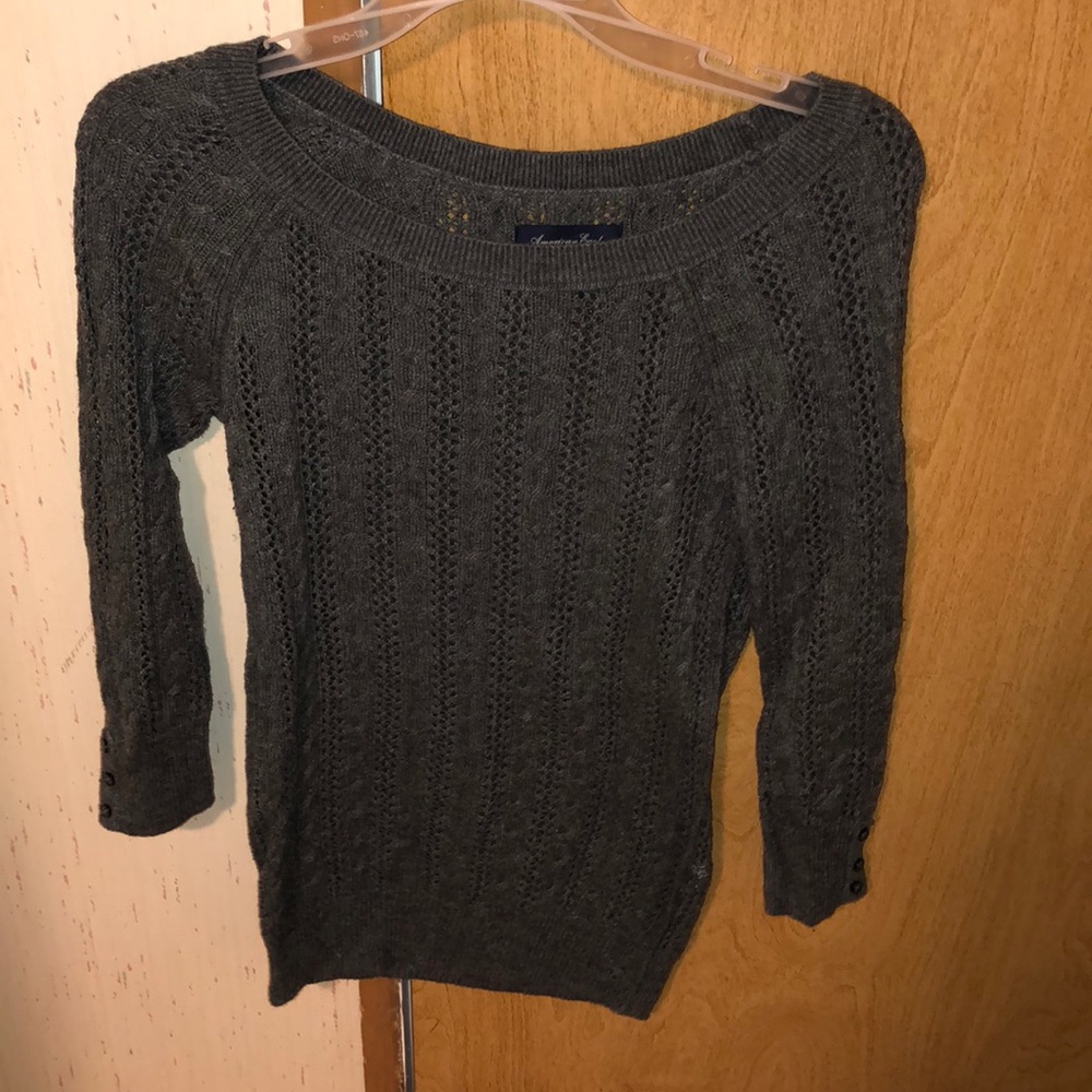 AE half sleeve sweater
